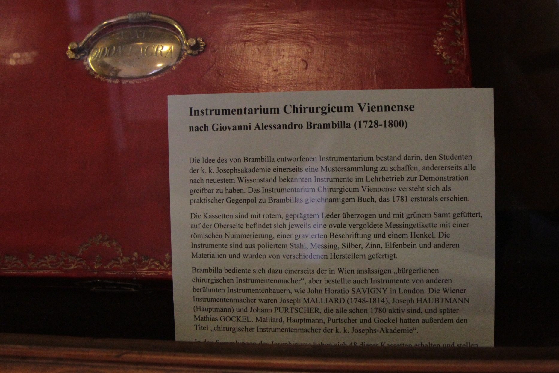 Instrumentarium Chirurgicum Viennense, Josephinum, Vienna (5).JPG